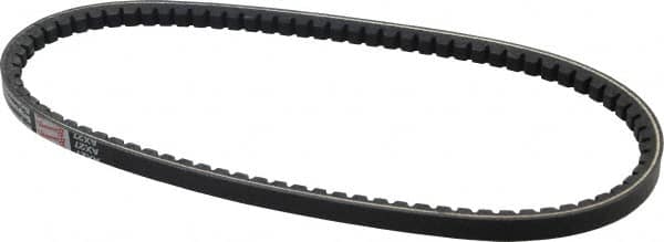 Browning - Section AX, 1/2" Wide, 29" Outside Length, Gripnotch V-Belt - Rubber Compound, Gripnotch, No. AX27 - Exact Tooling