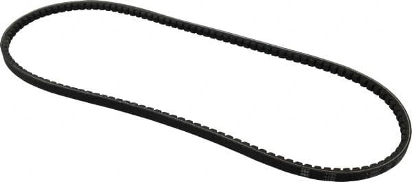 Browning - Section AX, 1/2" Wide, 46" Outside Length, Gripnotch V-Belt - Rubber Compound, Gripnotch, No. AX44 - Exact Tooling
