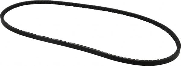 Browning - Section AX, 1/2" Wide, 49" Outside Length, Gripnotch V-Belt - Rubber Compound, Gripnotch, No. AX47 - Exact Tooling