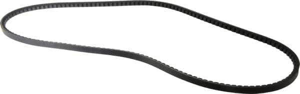 Browning - Section AX, 1/2" Wide, 54" Outside Length, Gripnotch V-Belt - Rubber Compound, Gripnotch, No. AX52 - Exact Tooling