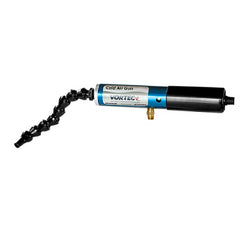 Vortec - Cold Air Coolant Systems; Type: Cold Air Gun ; Air Capacity (BTU/Hr): 2500 ; Hose Length (Inch): 8 ; Hose Inside Diameter (Inch): 3/8 ; Number of Outlets: 1.000 ; Tank/Unit Length (Inch): 10-5/8 - Exact Tooling