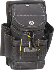CLC - 6 Pocket General Purpose Holster - Polyester, Black, 6-1/4" Wide x 8-1/4" High - Exact Tooling