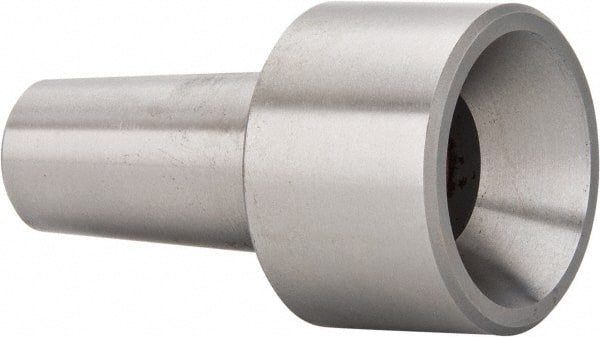 Riten - 5MT Taper, 3/4 to 1-1/2" Point Diam, Hardened Tool Steel Lathe Female Point - 1-1/4" OAL - Exact Tooling