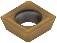 Kennametal - SDMT322 Grade KC725M Carbide Milling Insert - TiN/TiCN/TiN Finish, 0.1252" Thick, 0.3752" Inscribed Circle, 0.8mm Corner Radius - Exact Tooling