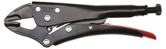 Proto - 9-7/16" OAL Standard Jaw Locking Pliers - 1/2" Jaw Width, 1-25/32" Jaw Depth, 2-23/64" Jaw Opening, Standard Handle - Exact Tooling