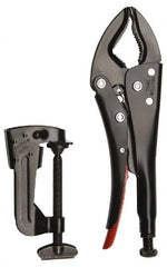Proto - 4 Piece Locking Plier Set - Comes in Plastic Pouch - Exact Tooling