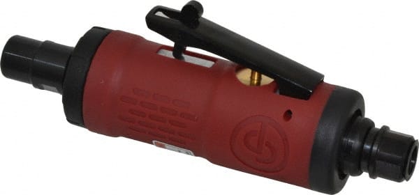 Chicago Pneumatic - 1/4" Comfort Hand Grip Straight Air Die Grinder - Exact Tooling