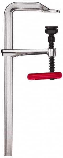 Bessey - 5-1/2" Deep Throat, 24" Max Capacity, Standard Sliding Arm Clamp - 2,800 Lb Clamping Pressure, 0.775" Spindle Diam - Exact Tooling