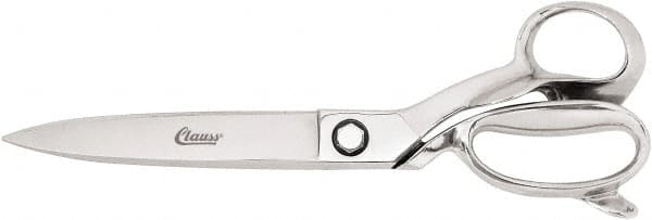 Clauss - 8" LOC, 12-1/4" OAL Trimmers - Steel Handle, For Paper, Fabric - Exact Tooling
