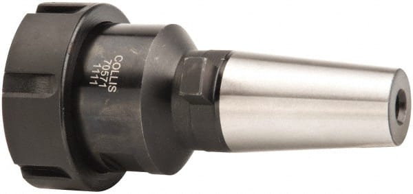Collis Tool - 0.12" to 1.02" Capacity, 2-1/2" Projection, Rapid Switch 200 Taper Shank, ER40 Collet Chuck - 2.5 Inch Projection - Exact Tooling
