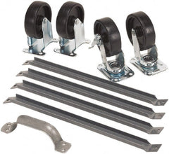 Akro-Mils - 4" Wide x 5" High, Mobile Bin Shelf - Exact Tooling