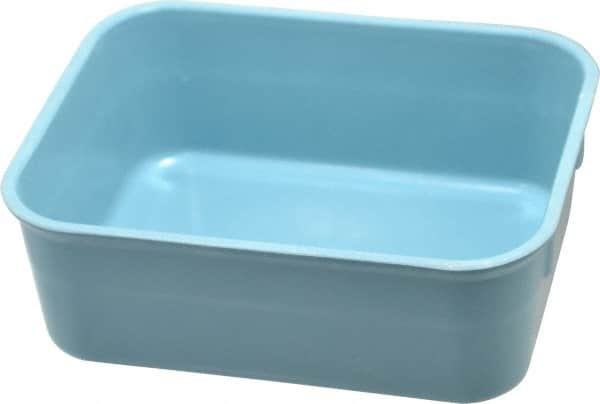 LEWISBins+ - 300 Lb Load Capacity Blue Fiberglass Tote Container - Stacking, Nesting, 6.3" Long x 4.9" Wide x 2.1" High - Exact Tooling