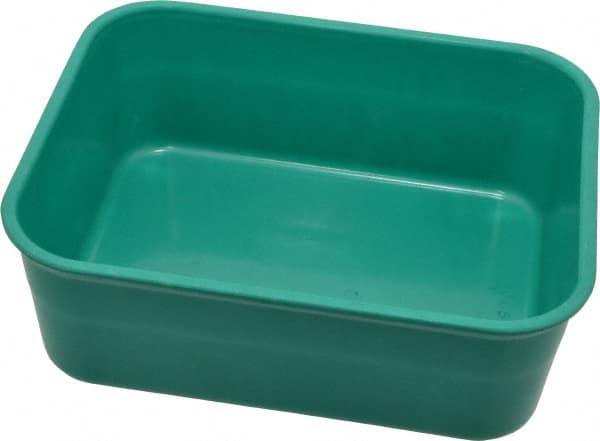 LEWISBins+ - 300 Lb Load Capacity Green Fiberglass Tote Container - Stacking, Nesting, 6.3" Long x 4.9" Wide x 2.1" High - Exact Tooling