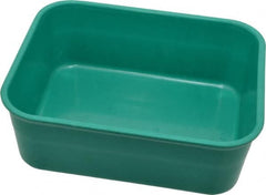 LEWISBins+ - 300 Lb Load Capacity Green Fiberglass Tote Container - Stacking, Nesting, 6.3" Long x 4.9" Wide x 2.1" High - Exact Tooling