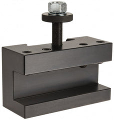 Dorian Tool - Series DA, #1 Turning & Facing Tool Post Holder - 430 to 810mm Lathe Swing, 3-1/4" OAH x 6" OAL, 1-1/4" Max Tool Cutting Size, 2-5/16" Centerline Height - Exact Tooling