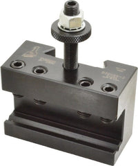 Dorian Tool - Series BXA, #2 Boring, Turning & Facing Tool Post Holder - 330 to 380mm Lathe Swing, 2-1/4" OAH x 3-1/4" OAL, 5/8" Max Tool Cutting Size, 1-5/16" Centerline Height - Exact Tooling
