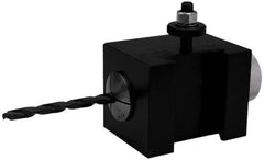 Dorian Tool - Series BXA, #36 5C Collet Tool Post Holder - 320mm Lathe Swing, 2-1/4" OAH x 4-1/4" OAL, 44.37mm Centerline Height - Exact Tooling