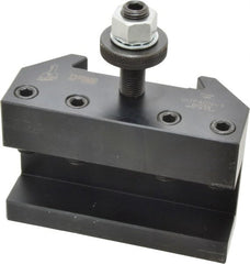 Dorian Tool - Series CA, #1 Turning & Facing Tool Post Holder, For QITP40N Toolpost - 450mm Lathe Swing, 3" OAH x 4-1/2" OAL, 1-1/4" Max Tool Cutting Size, 55.93mm Centerline Height - Exact Tooling