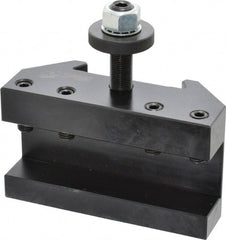 Dorian Tool - Series DA, #1 Turning & Facing Tool Post Holder - 500mm Lathe Swing, 3.49" OAH x 6" OAL, 1-1/2" Max Tool Cutting Size, 76.07mm Centerline Height - Exact Tooling