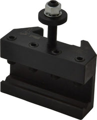 Dorian Tool - Series CXA, #2 Boring, Turning & Facing Tool Post Holder - 400mm Lathe Swing, 2.49" OAH x 3-3/4" OAL, 1" Max Tool Cutting Size, 46.61mm Centerline Height - Exact Tooling