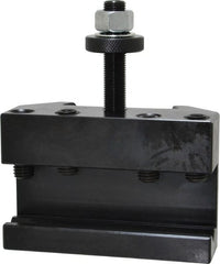Dorian Tool - Series CA, #2 Boring, Turning & Facing Tool Post Holder - 450mm Lathe Swing, 3" OAH x 4-1/2" OAL, 1-1/4" Max Tool Cutting Size, 55.93mm Centerline Height - Exact Tooling