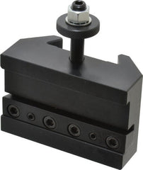 Dorian Tool - Series CXA, #7-71C Cut-Off & Grooving Tool Post Holder - 400mm Lathe Swing, 2-1/2" OAH x 1-1/2" OAL, 46.61mm Centerline Height - Exact Tooling