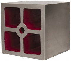 Suburban Tool - 2 Web, 5/8" Thick x 8" Wide x 8" High x 8" Deep, Machined Box Parallel - Cast Iron, Square & Parallel within 0.002" per 6", +/-0.0150" Tolerance - Exact Tooling