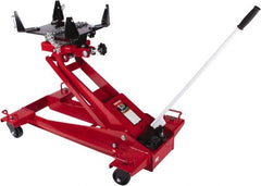 Sunex Tools - 3,000 Lb Capacity Transmission Jack - 8.62 to 36.62" High, 43-1/2" Chassis Length - Exact Tooling