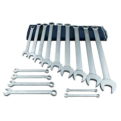 Martin Tools - 15 Pc, 7 - 32mm, 6, 12-Point Metric Combination Wrench Set - Exact Tooling