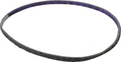 3M - 1/4" Wide x 18" OAL, Aluminum Oxide Abrasive Belt - Aluminum Oxide, Fine, Nonwoven, Series DF-BL - Exact Tooling
