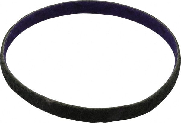 3M - 1/2" Wide x 18" OAL, Aluminum Oxide Abrasive Belt - Aluminum Oxide, Fine, Nonwoven, Series DF-BL - Exact Tooling