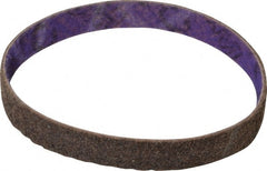 3M - 3/4" Wide x 18" OAL, Aluminum Oxide Abrasive Belt - Aluminum Oxide, Coarse, Nonwoven, Series DF-BL - Exact Tooling