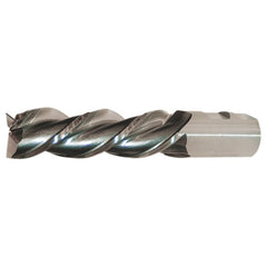 ‎5/8″ × 5/8″ × 1-5/8″ × 3-3/4″ LHS / LHC HSS-E (PM) Powder Metal High Helix Finishing End Mill-3F SE CC LH - Bright