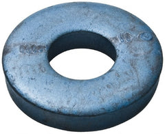 Metric Blue - M20 Screw, Alloy Steel Standard Flat Washer - 22.32mm ID x 39mm OD, 3.1mm Thick, Plain Finish - Exact Tooling