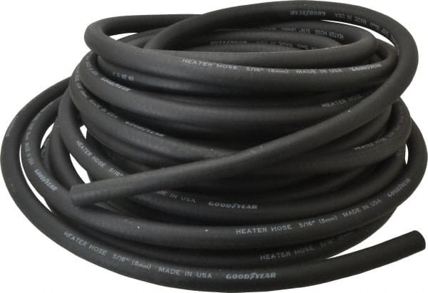 Continental ContiTech - 50 Ft. Long x 5/16" Diam, Automotive Heater Hose - Versigard (EPDM) - Exact Tooling