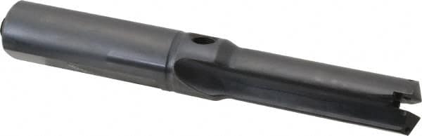 Allied Machine and Engineering - Series 1.5, 55/64 to 15/16" Diam, 1" Diam Straight Shank, Straight Flute Spade Drill - 2-5/8" Max Depth, 4-1/64" Body Length, 6-7/8" OAL, Short Length, Through Coolant - Exact Tooling