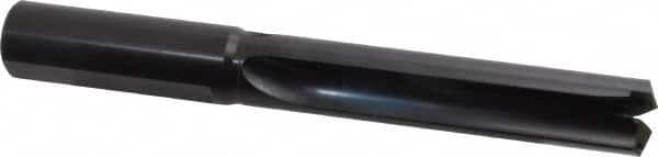 Allied Machine and Engineering - Series 2.5, 1-3/16 to 1-3/8" Diam, 1-1/4" Diam Straight Shank, Straight Flute Spade Drill - 5-3/8" Max Depth, 6-41/64" Body Length, 10" OAL, Intermediate Length, Through Coolant - Exact Tooling