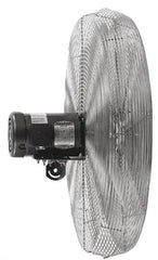 TPI - 30" Blade, 1/4 hp, 5500-7000 CFM, Industrial Circulation Fan - Fan Head Only, 120/240 Volts, 2.6 Amps, 2 Speed - Exact Tooling
