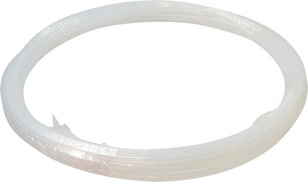 Parker - 1/8" ID x 1/4" OD, 1/16" Wall Thickness, 50' Long, PTFE FEP Tube - Natural, 300 Max psi - Exact Tooling