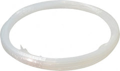 Parker - 1/8" ID x 1/4" OD, 1/16" Wall Thickness, 50' Long, PTFE FEP Tube - Natural, 300 Max psi - Exact Tooling