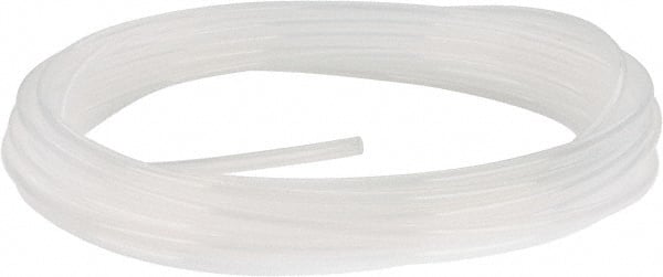 Parker - 5/16" ID x 3/8" OD, 1/32" Wall Thickness, 50' Long, PTFE FEP Tube - Natural, 100 Max psi - Exact Tooling