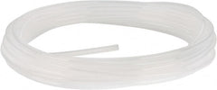Parker - 5/16" ID x 3/8" OD, 1/32" Wall Thickness, 50' Long, PTFE FEP Tube - Natural, 100 Max psi - Exact Tooling