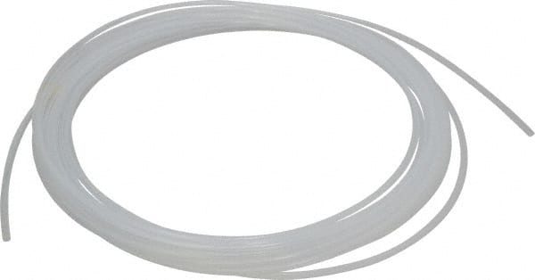 Parker - 3/16" ID x 1/4" OD, 1/32" Wall Thickness, 50' Long, PTFE PFA Tube - Natural, 196 Max psi - Exact Tooling