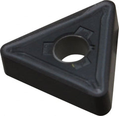 Kennametal - TNMG434 MP Grade KC5010 Carbide Turning Insert - TiAlN Finish, 60° Triangle, 1/2" Inscr Circle, 3/16" Thick, 1/16" Corner Radius - Exact Tooling