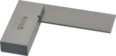 SPI - 2" Blade Length, 2" Base Length Spring Steel Square - 0.0005" (Parallel) & 0.001" (Square) Accuracy - Exact Tooling