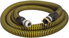 Alliance Hose & Rubber - -40 to 140°F, 1-1/2" Inside x 2.17" Outside Diam, Polyethylene Liquid Suction & Discharge Hose - Exact Tooling