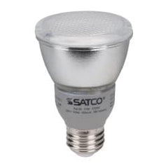 Value Collection - 11 Watt Fluorescent Flood/Spot Medium Screw Lamp - 2,700°K Color Temp, 380 Lumens, PAR20, 10,000 hr Avg Life - Exact Tooling