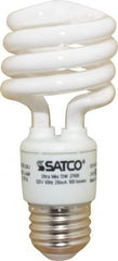 Value Collection - 13 Watt Fluorescent Residential/Office Medium Screw Lamp - 2,700°K Color Temp, 900 Lumens, T2, 12,000 hr Avg Life - Exact Tooling