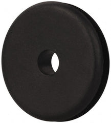 Made in USA - 7/8" OD, 3/16" Thick Military Specification Grommet - Buna-N Rubber, 5/8" Slot Diam x 1/16" Slot Width - Exact Tooling