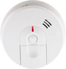 Kidde - 5.6 Inch Diameter, AC Wire In 120 Volt Smoke Alarm - 85 dB Decibel Rating, 9V Battery Included, Wall or Ceiling Mount, Tamper Resistant, Interconnectable - Exact Tooling